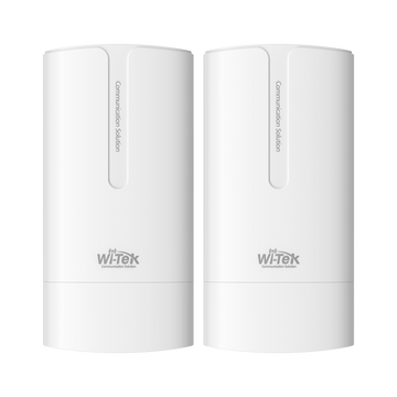 Kit Antena Punto a Punto Wi-Tek Hasta 1 Km 2.4Ghz 300Mbps 2FE 802.11b/g/n (Par) - WI-CPE110-KIT(V2)